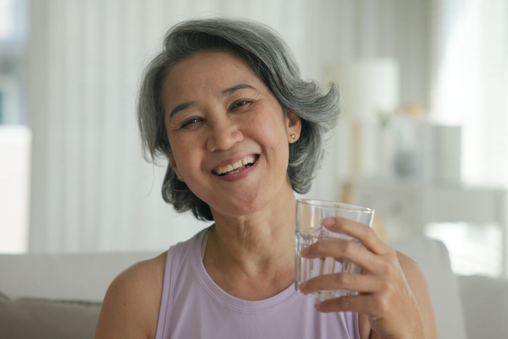 Warm water morning routine ayurveda