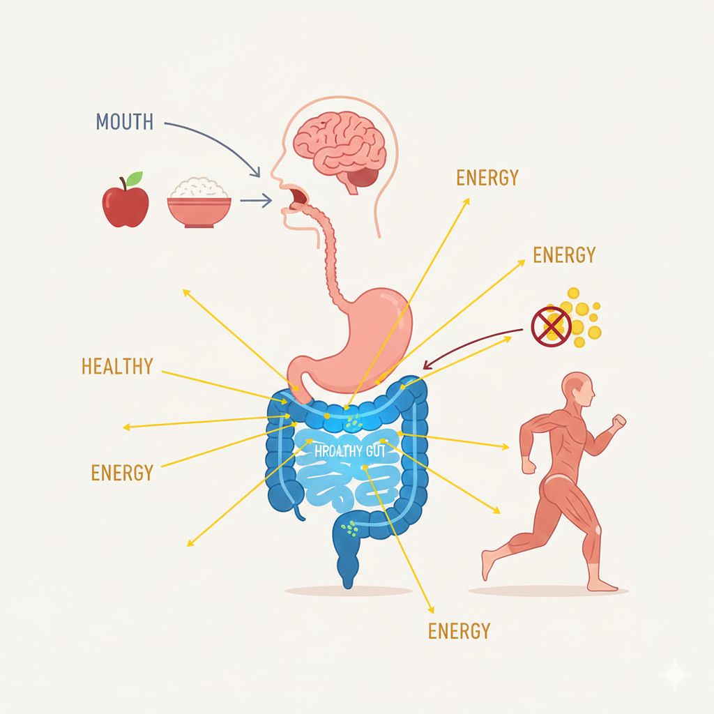 Weak digestion affecting weight loss and fat burning
